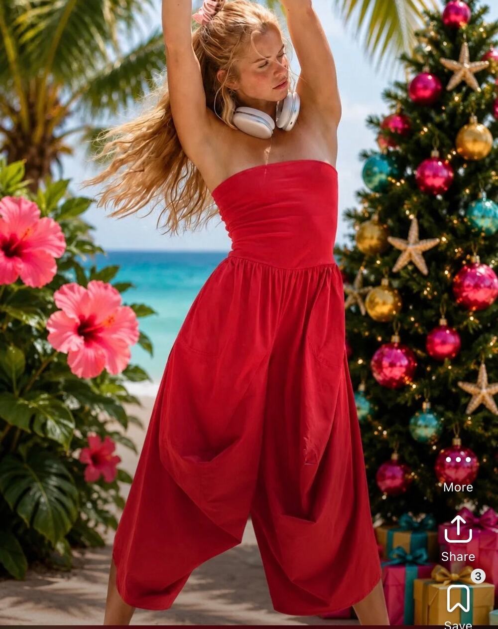 NWT $108 red free people FP MOVEMENT WOMEN'S WAY BACK CONVERTIBLE
Size XS